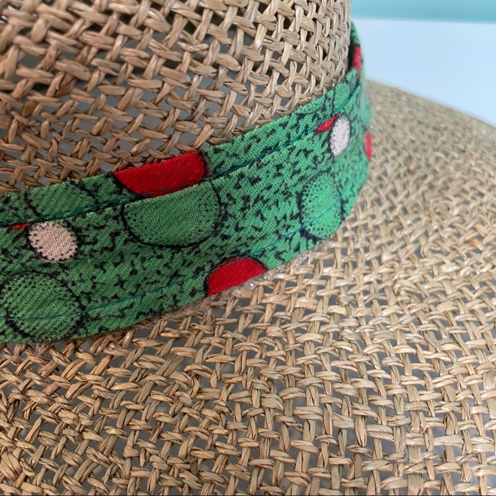 Banded Straw Hat RE